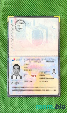 Panama zdjęcie do paszportu pliki PSD, skan i fotografowany obraz